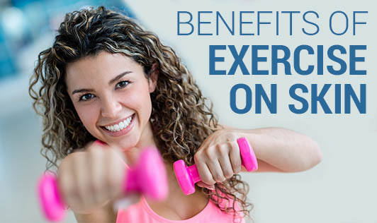 Benefits of Exercise on Skin & Hair