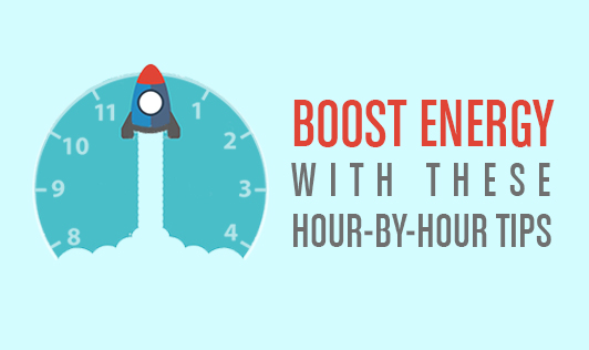 Boost energy with these hour by hour tips