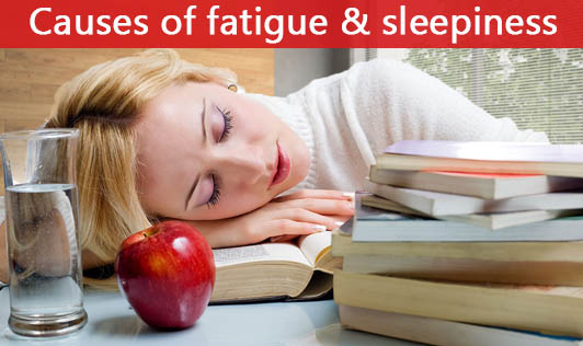 Causes of fatigue and sleepiness