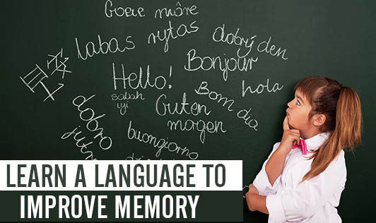 Learn A Language To Improve Memory