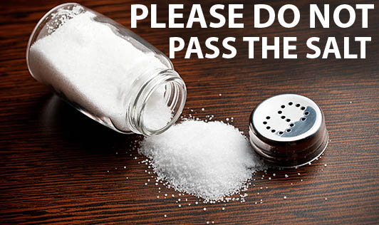 Please do not pass the salt