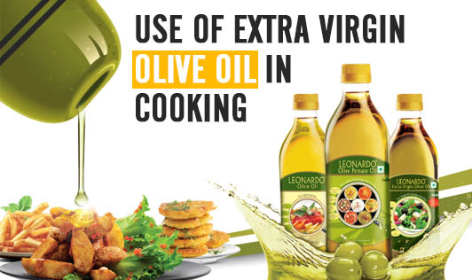 Use of extra-virgin olive oil in cooking