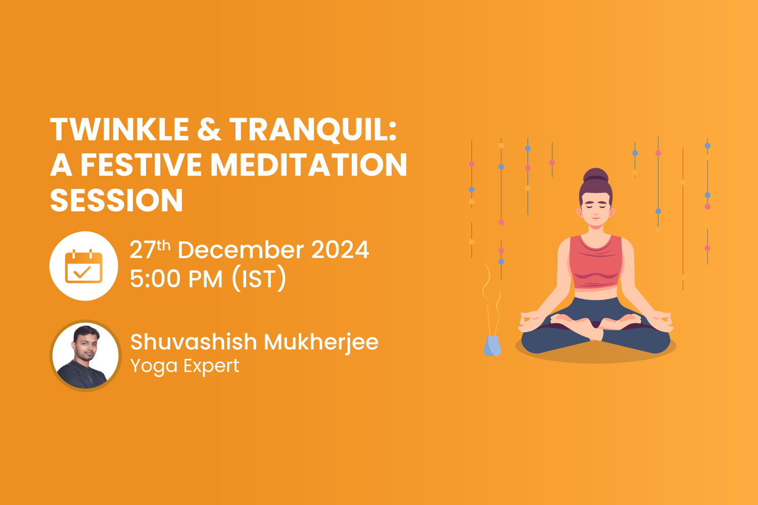 Twinkle Tranquil A Festive Meditation Session The Wellness Corner
